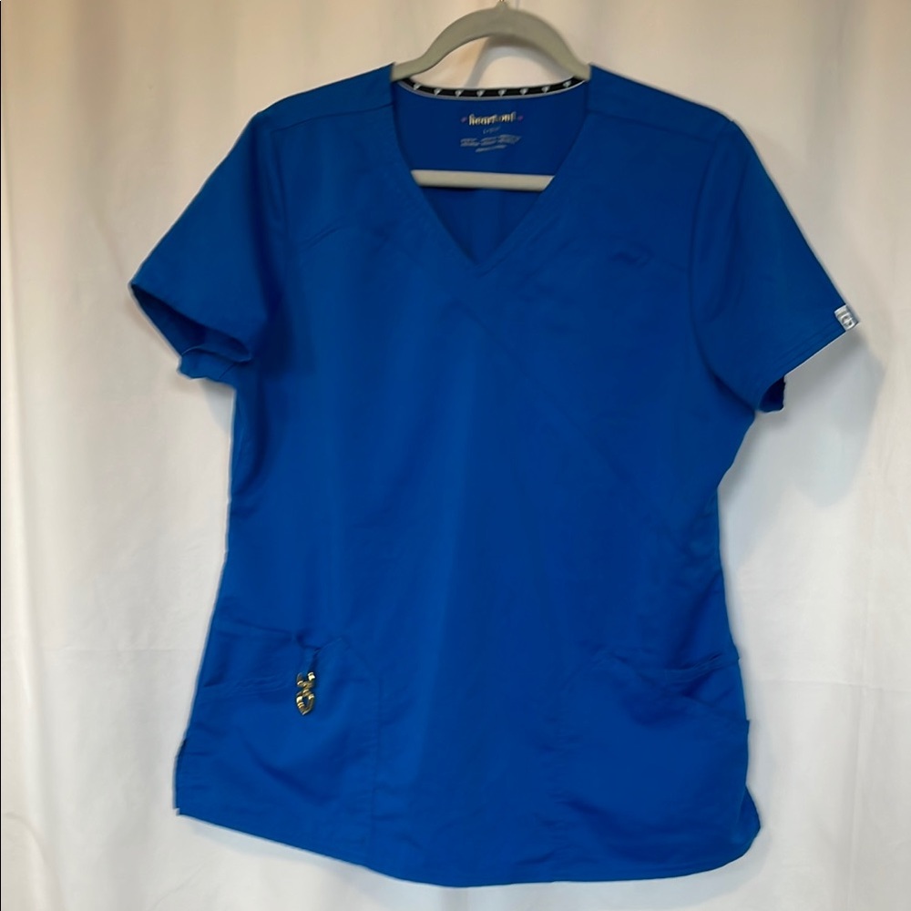 Women's Royal Blue Scrub Top